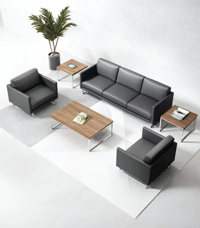 Modern office sofa seating for corporate reception lounges – DI 2301